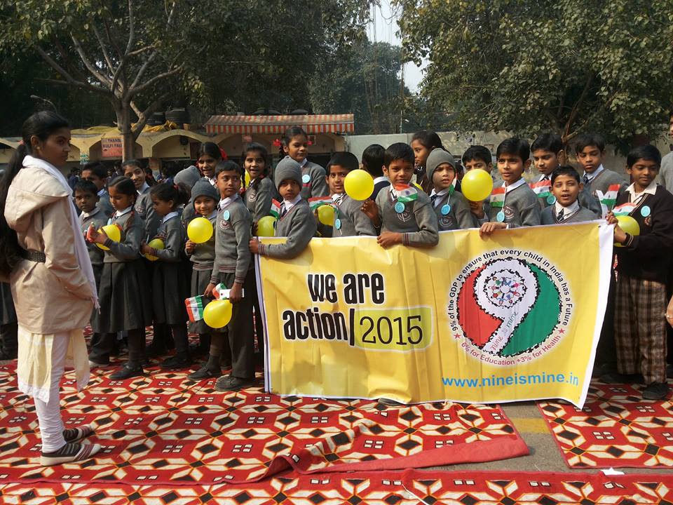 Praytek 'Nine is Mine' campaign Advocacy action