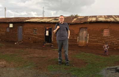 Programme Coordinator Michael at Langas informal settlement